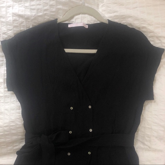 Zara Trafaluc Black Crepe Dress - Picture 5 of 6